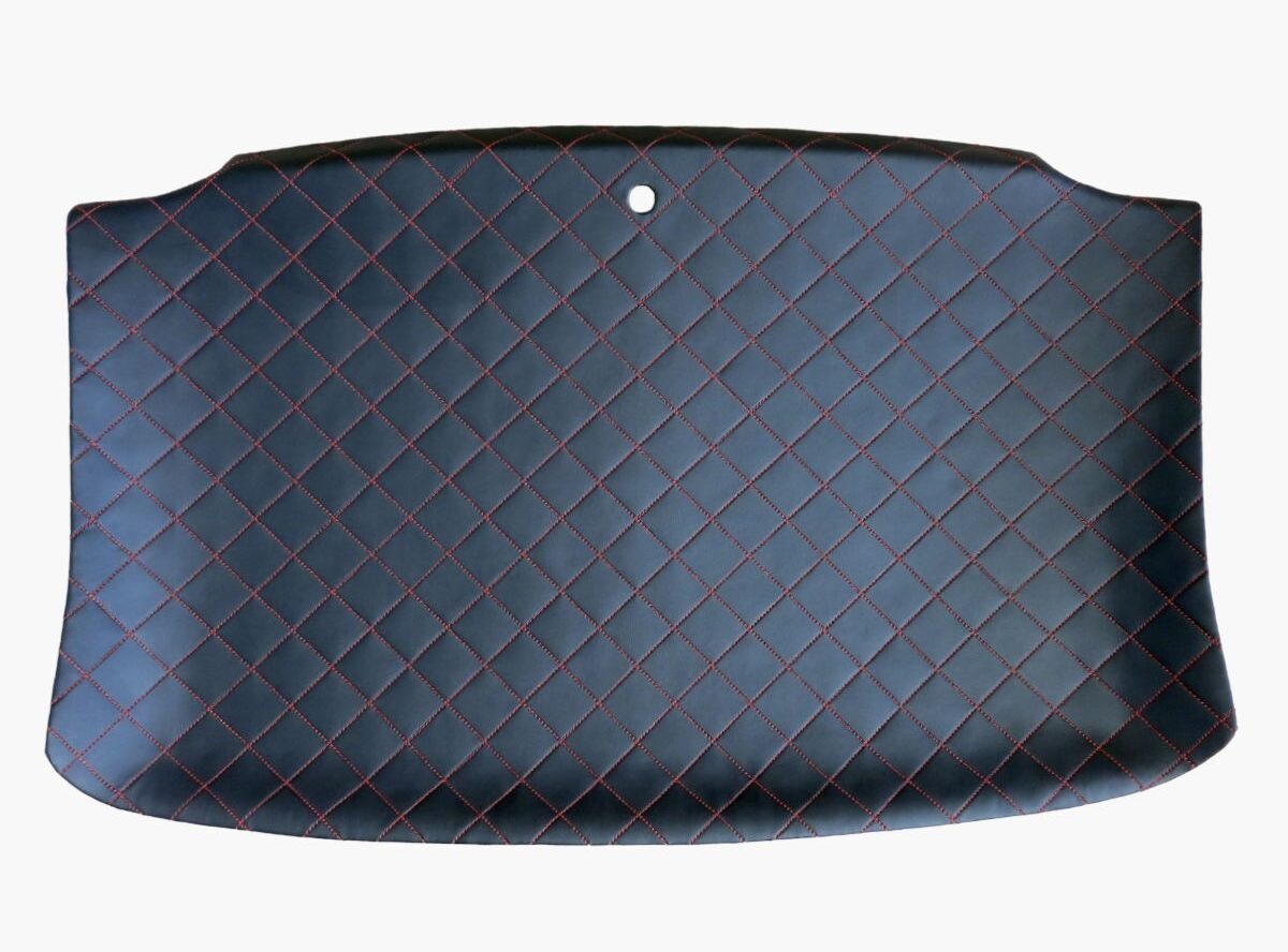 Dachhimmel Mercedes SLK R170 Schwarz mit roter Ziernaht Dachhimmel Mercedes SLK R170 Schwarz mit roter Ziernaht