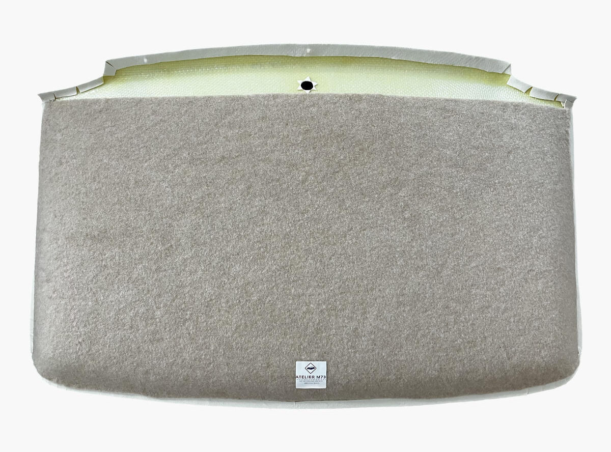 Vlies großflächig Beige meliert Rückseite Mercedes R170 Dachhimmel Rückseite Vlies großflächig Beige meliert Rückseite Mercedes R170 Dachhimmel Rückseite