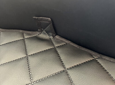 Mercedes SLK R171 Kofferraum-Matte Schwarz 5x5 Steppprägung
